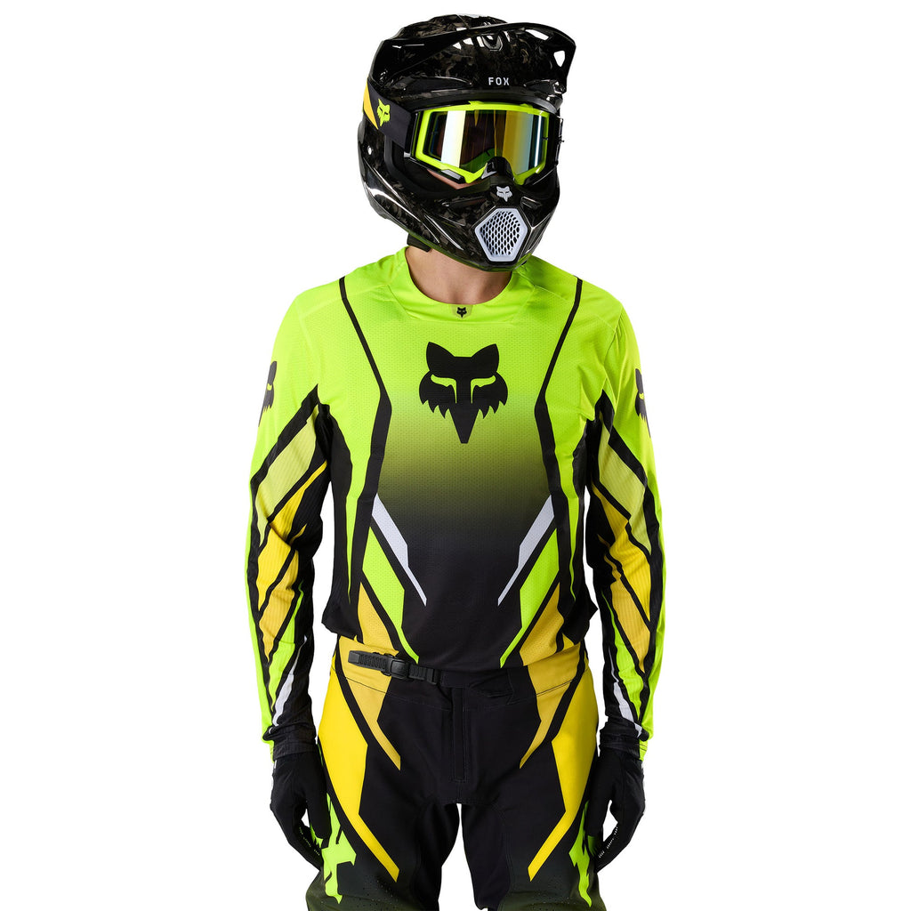 FOX Racing 360 FOUNDRY MX Jersey (Hi-Viz Yellow/Black)