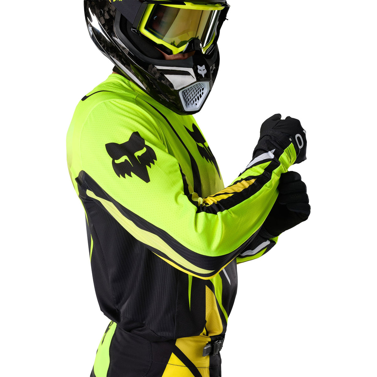 FOX Racing 360 FOUNDRY MX Jersey (Hi-Viz Yellow/Black)