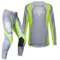 FOX Racing Youth 180 FRAME MX Gear Set (Grey/Yellow)