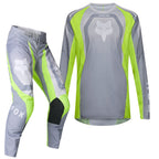 FOX Racing Youth 180 FRAME MX Gear Set (Grey/Yellow)