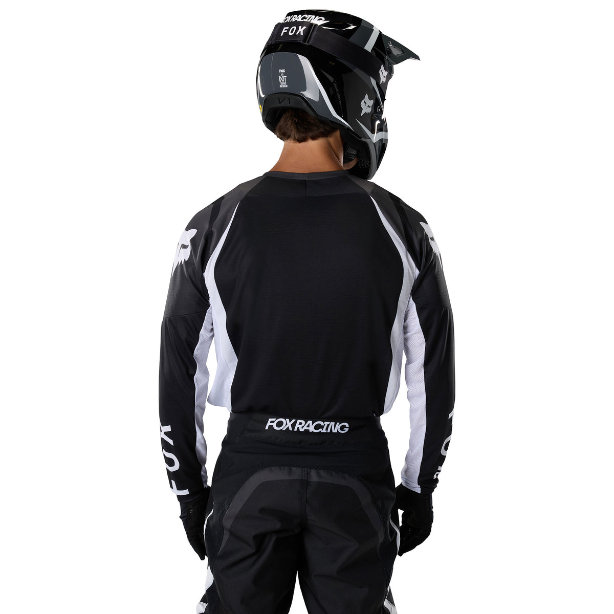 FOX Racing 180 FRAME MX Kit Deal (Black/White)