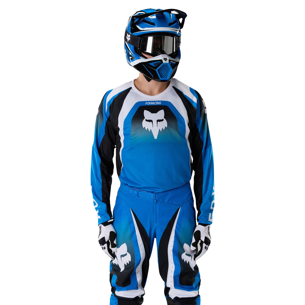 FOX Racing 180 FRAME MX Gear Set (Blue/Black/White)