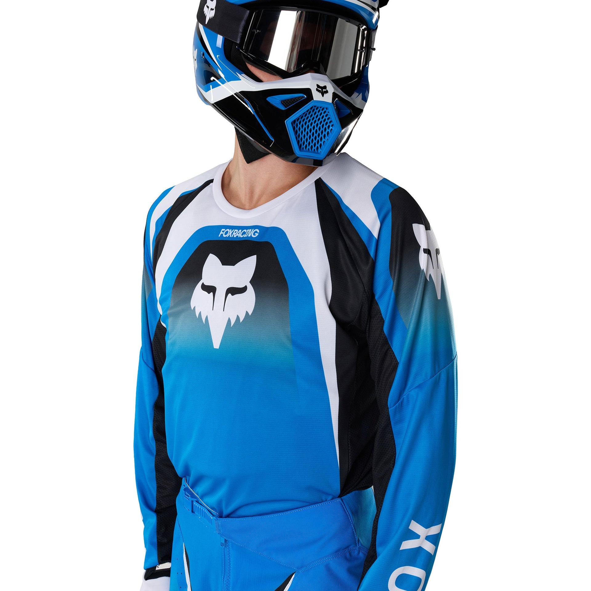 FOX Racing 180 FRAME MX Jersey (Blue/Black/White)