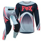 FOX Racing Youth FLEXAIR ARC MX Kit Deal (Ice Blue/Midnight/Red Fluo)