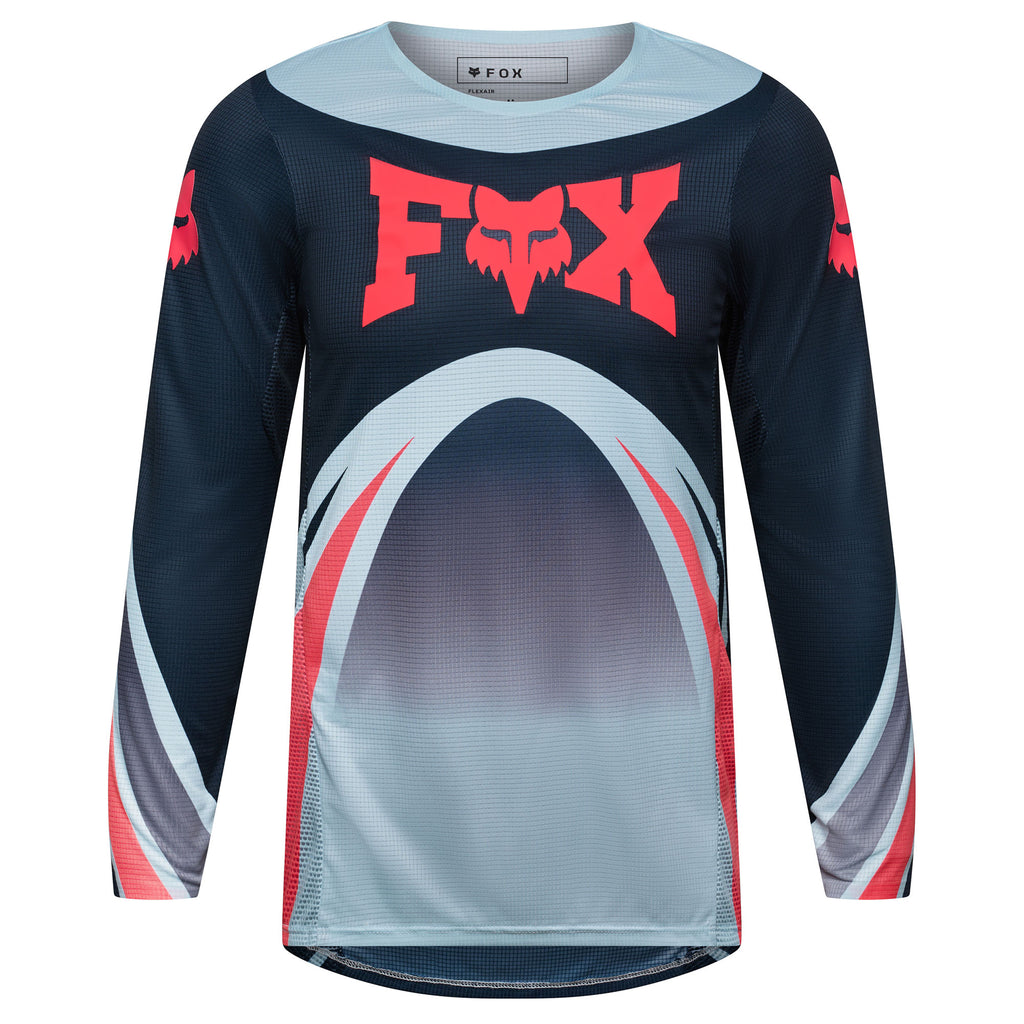 FOX Racing Youth FLEXAIR ARC MX Kit Deal (Ice Blue/Midnight/Red Fluo)