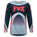 FOX Racing Youth FLEXAIR ARC MX Kit Deal (Ice Blue/Midnight/Red Fluo)