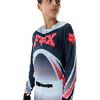 FOX Racing Youth FLEXAIR ARC MX Kit Deal (Ice Blue/Midnight/Red Fluo)