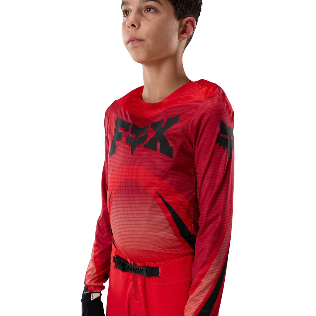 FOX Racing Youth FLEXAIR ARC MX Jersey (Chili Red)