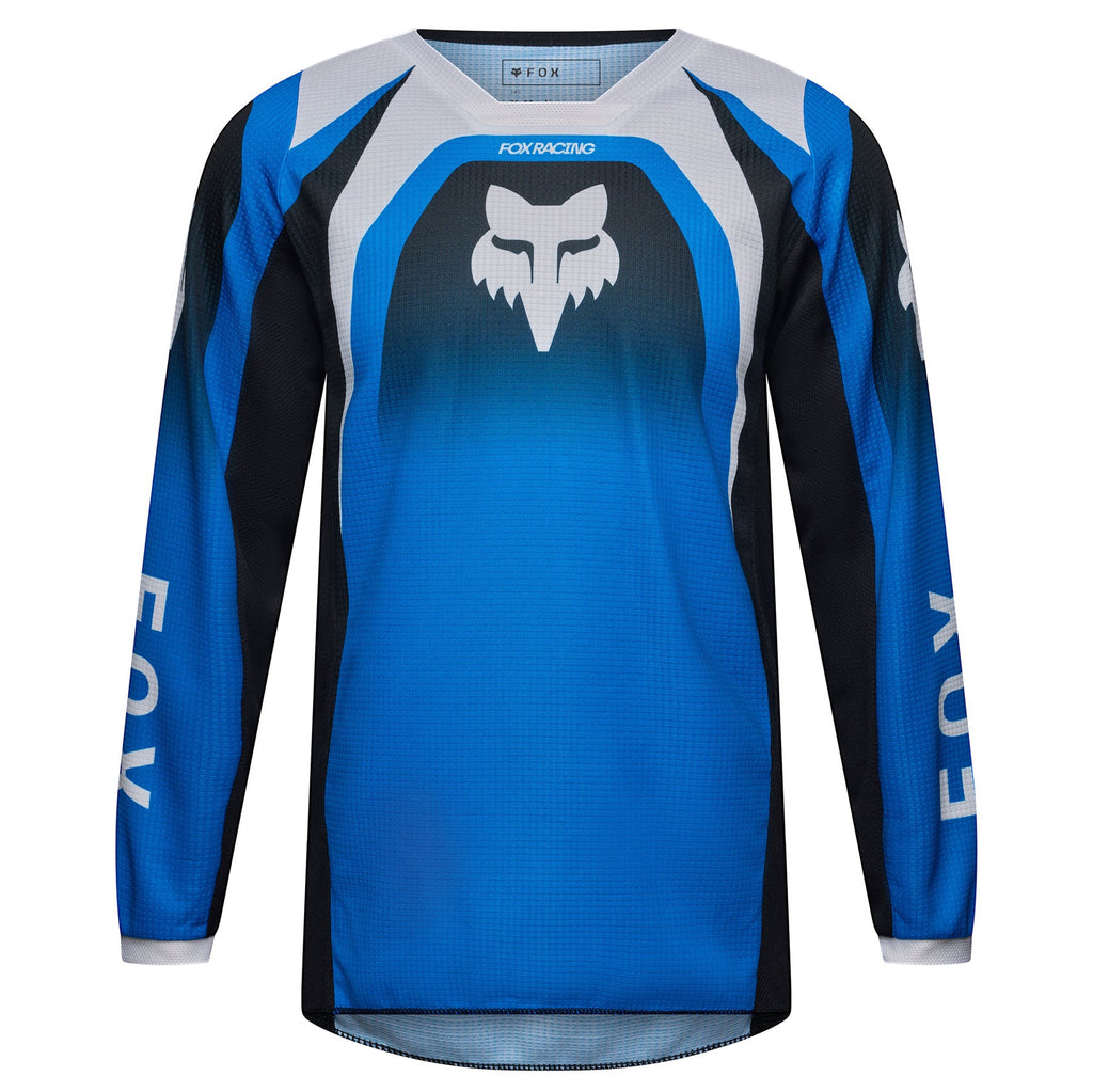 FOX Racing Youth 180 FRAME MX Jersey (Blue/Black/White)