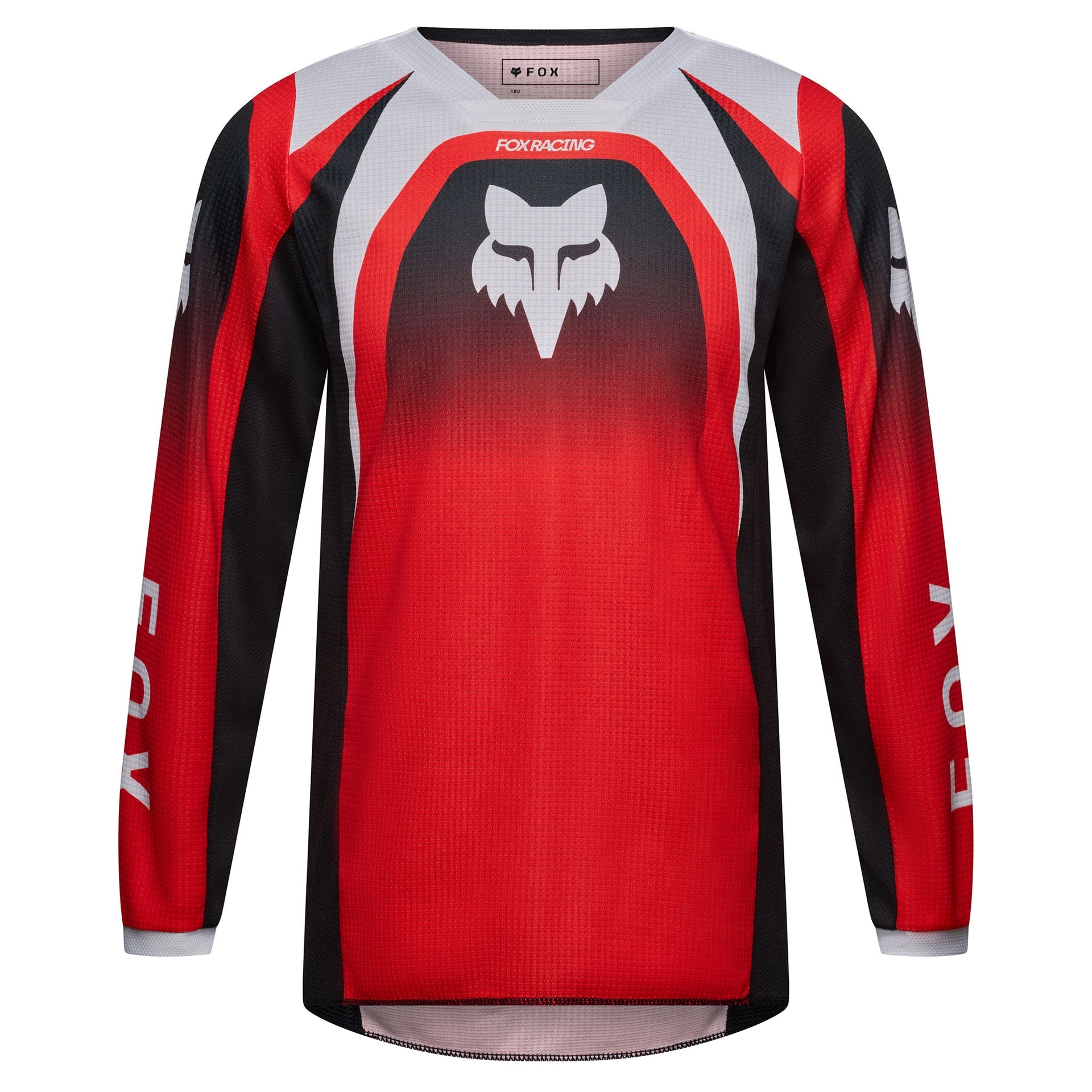FOX Racing Youth 180 FRAME MX Jersey (Red/Black/White)