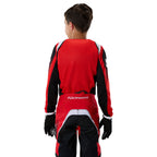 FOX Racing Youth 180 FRAME MX Gear Set (Red/Black/White)
