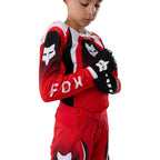 FOX Racing Youth 180 FRAME MX Jersey (Red/Black/White)