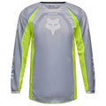 FOX Racing Youth 180 FRAME MX Jersey (Grey/Yellow)