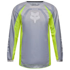 FOX Racing Youth 180 FRAME MX Jersey (Grey/Yellow)