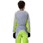 FOX Racing Youth 180 FRAME MX Jersey (Grey/Yellow)