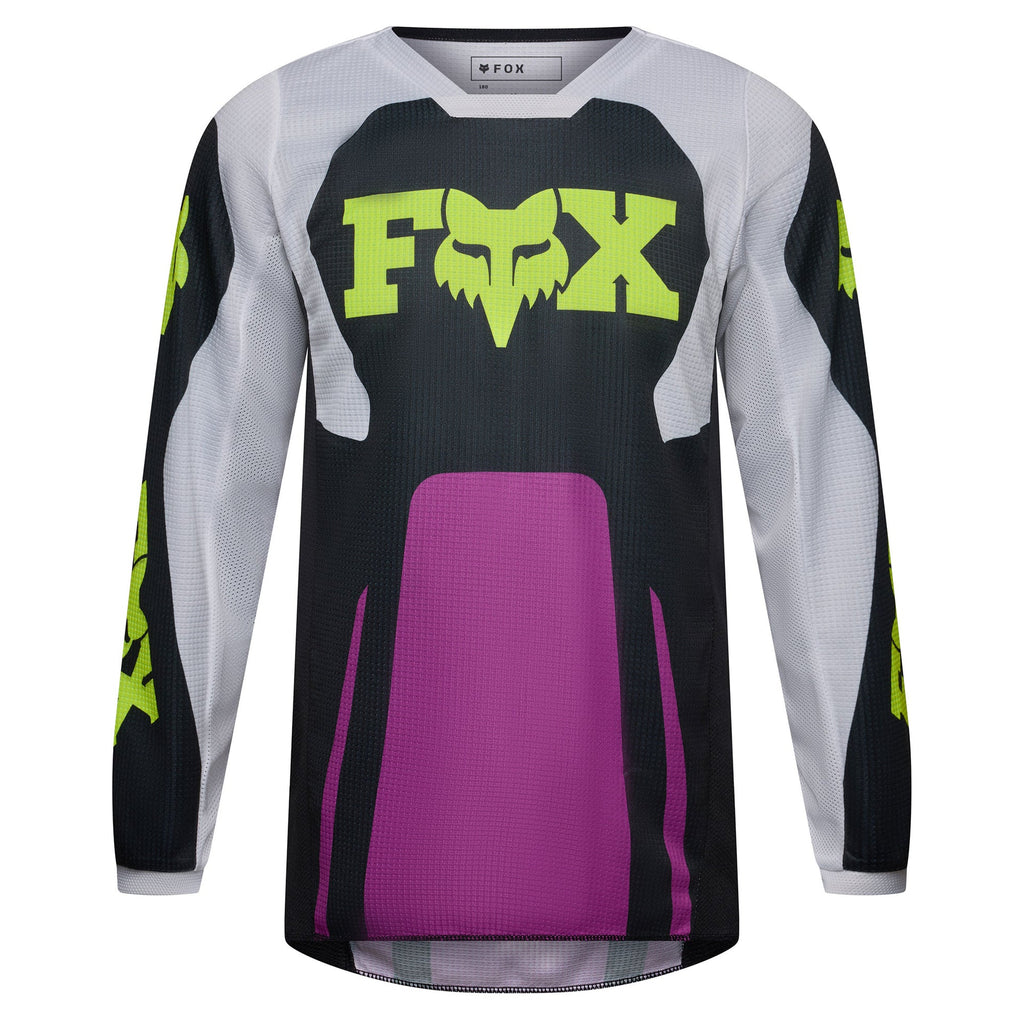 FOX Racing Youth 180 RAID MX Jersey (Purple Lava/Black/White)