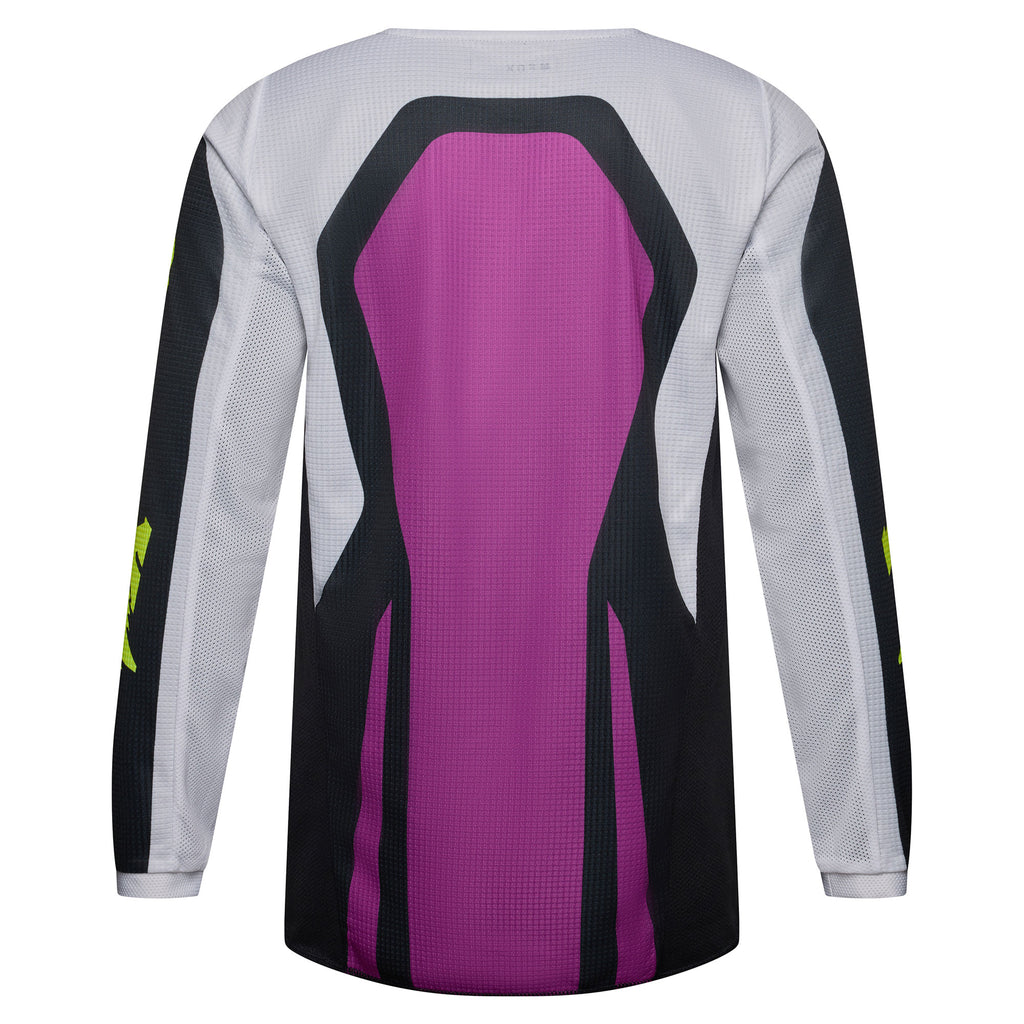 FOX Racing Youth 180 RAID MX Gear Set (Purple Lava/Black/White)