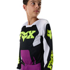 FOX Racing Youth 180 RAID MX Gear Set (Purple Lava/Black/White)