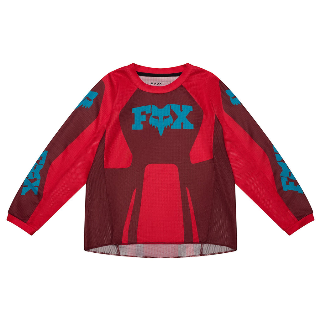 FOX Racing Kids 180 RAID MX Jersey (Red Rust)