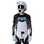 FOX Racing 360 CLUTCH MX Jersey (White/Black/ORW Blue)