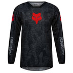 FOX Racing Youth 180 ABYSS MX Jersey (Black/Grey)