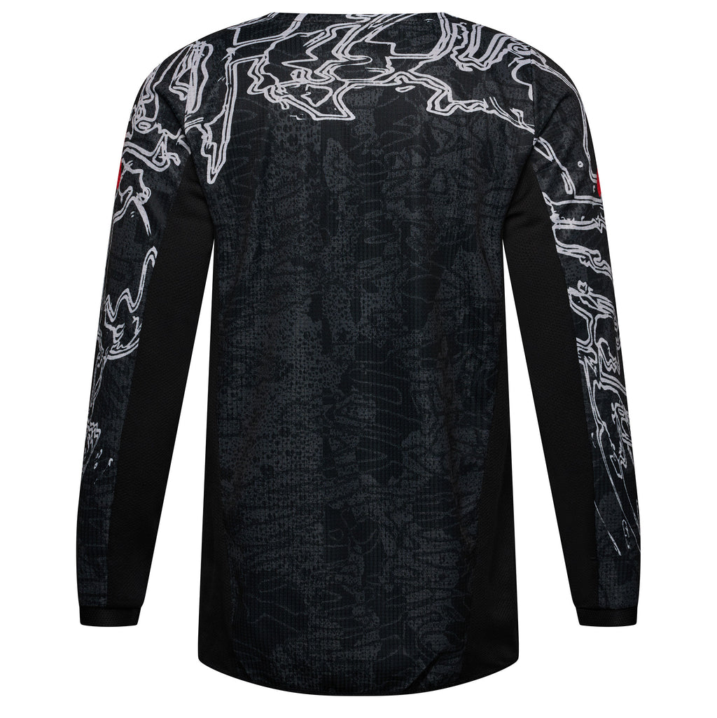 FOX Racing Youth 180 ABYSS MX Gear Set (Black/Grey)