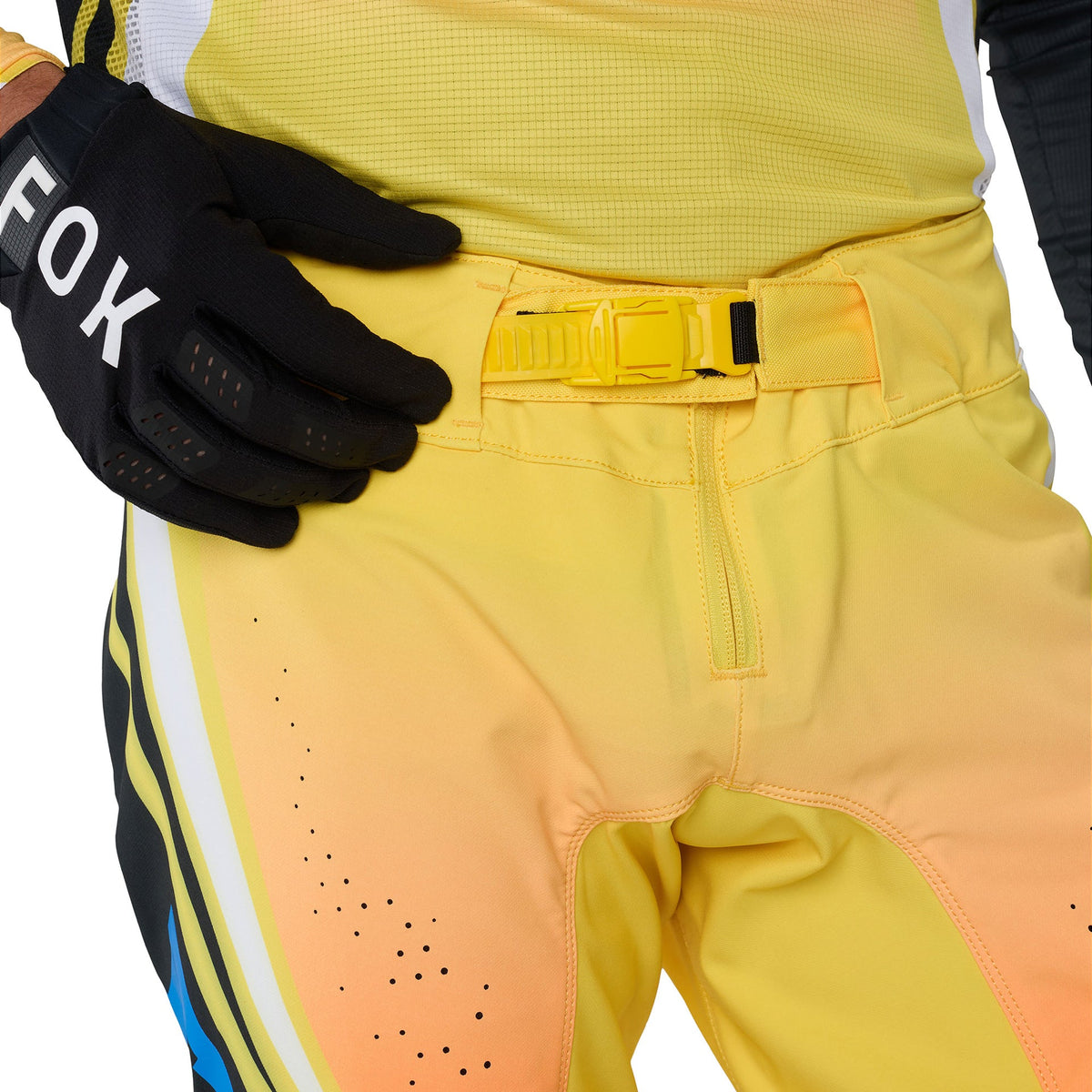 FOX Racing FLEXAIR ARC MX Pant (Yellow/Black/Blue)