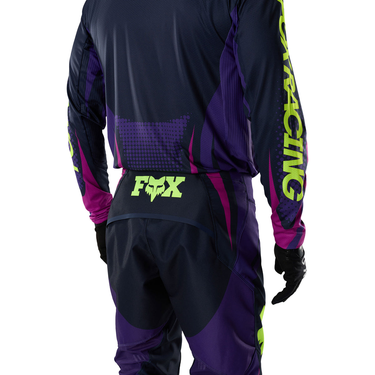 FOX Racing 360 TEMPER MX Kit Deal (Grape/Black/Yellow Fluo)