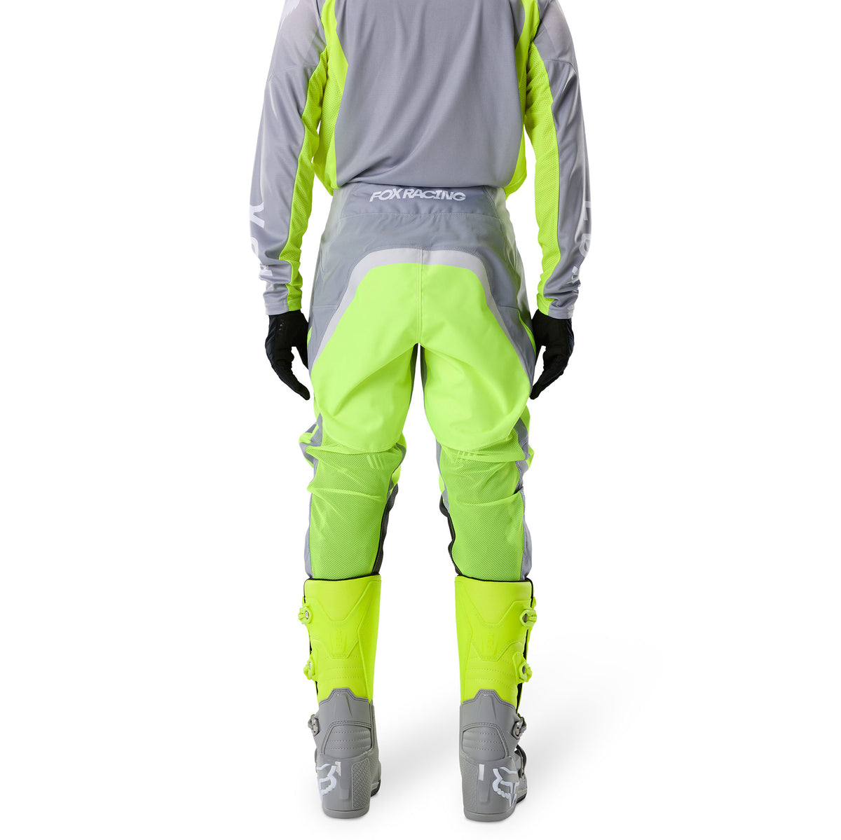 FOX Racing 180 FRAME MX Kit Deal (Grey/Yellow)