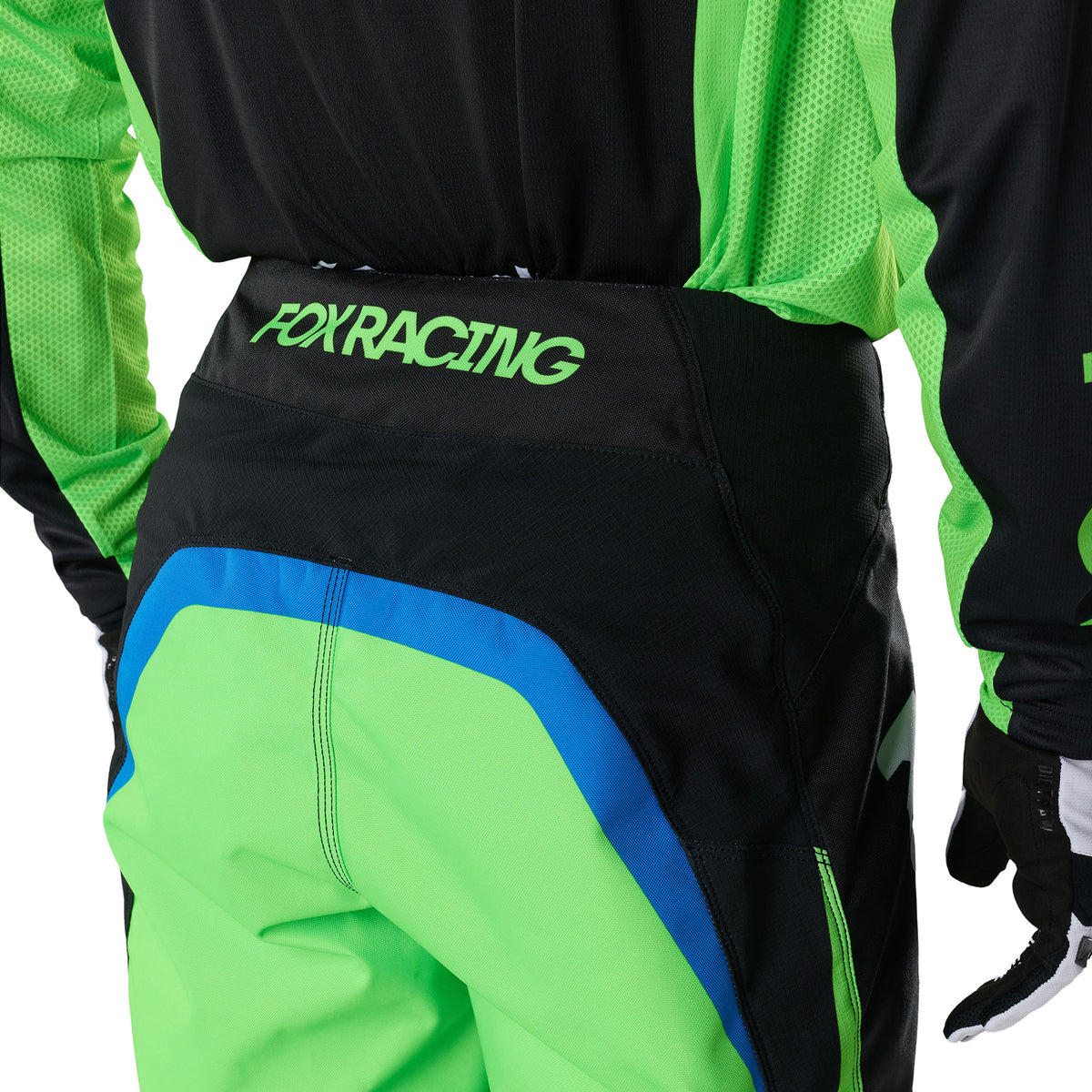 FOX Racing 180 KAWASAKI MX Kit Deal (Black/Green Fluo)