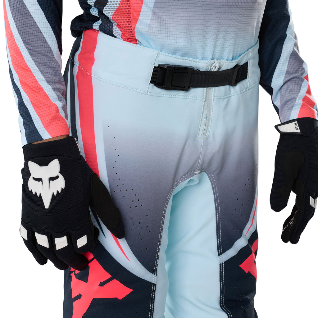 FOX Racing Youth FLEXAIR ARC MX Kit Deal (Ice Blue/Midnight/Red Fluo)