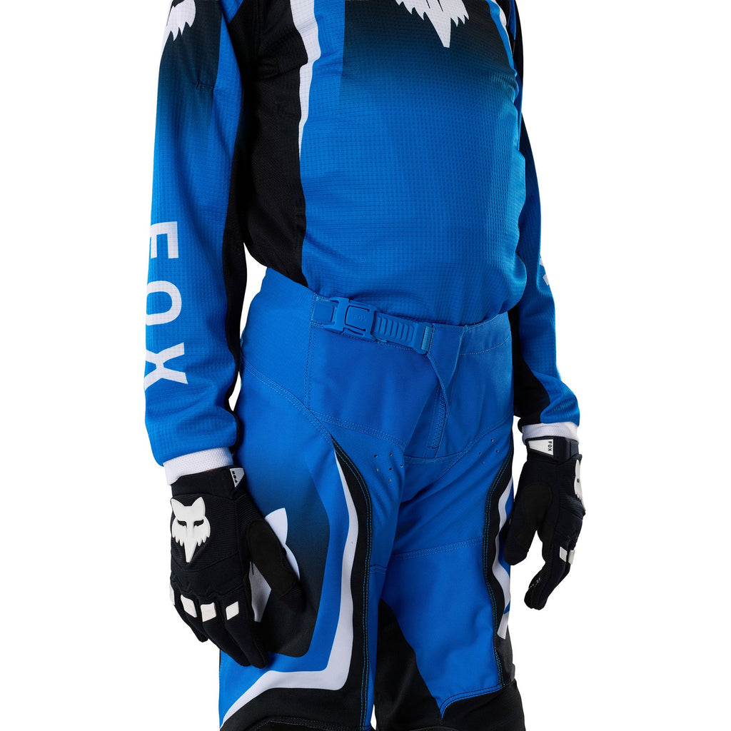 FOX Racing Youth 180 FRAME MX Pant (Blue/Black/White)