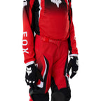 FOX Racing Youth 180 FRAME MX Gear Set (Red/Black/White)