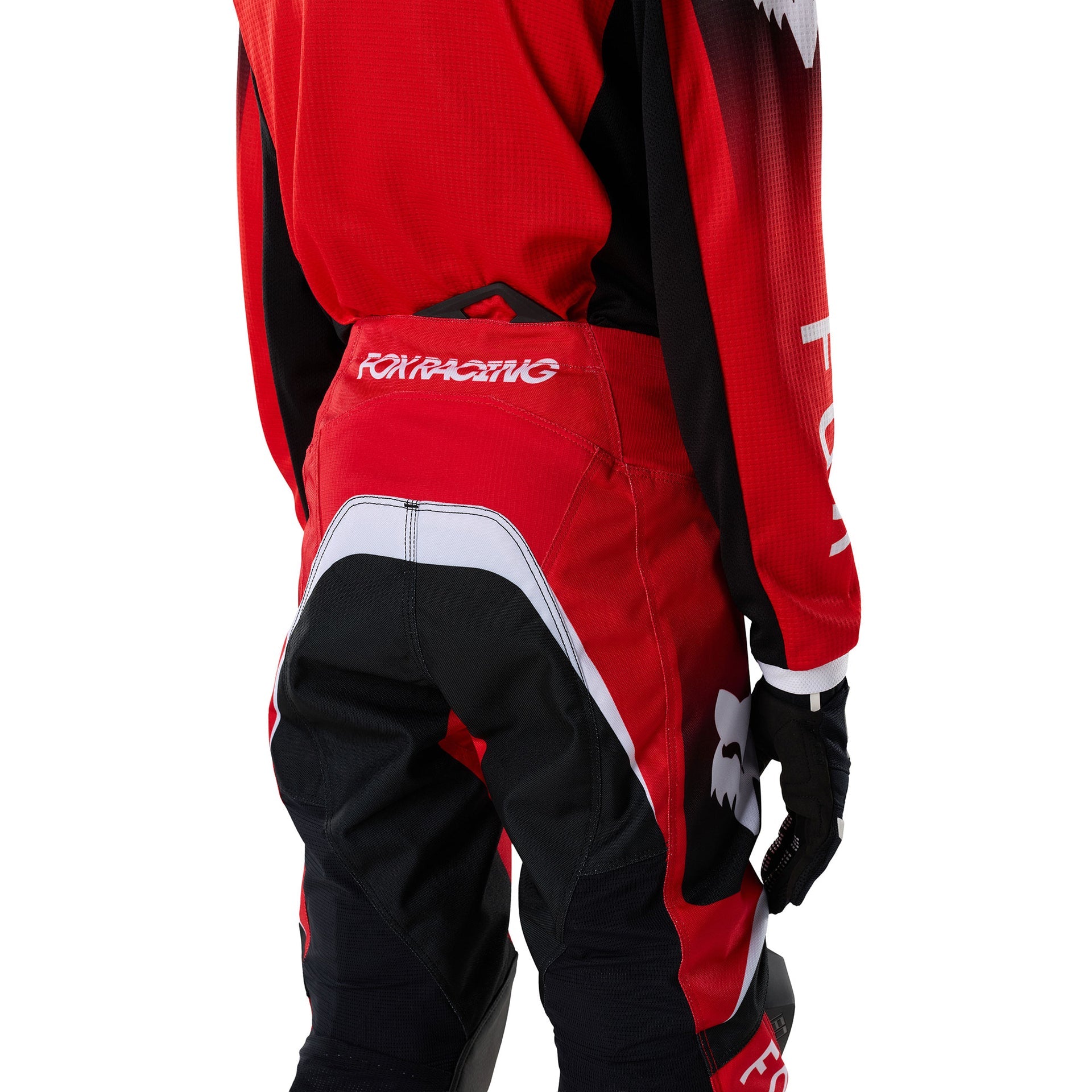 FOX Racing Youth 180 FRAME MX Pant (Red/Black/White)