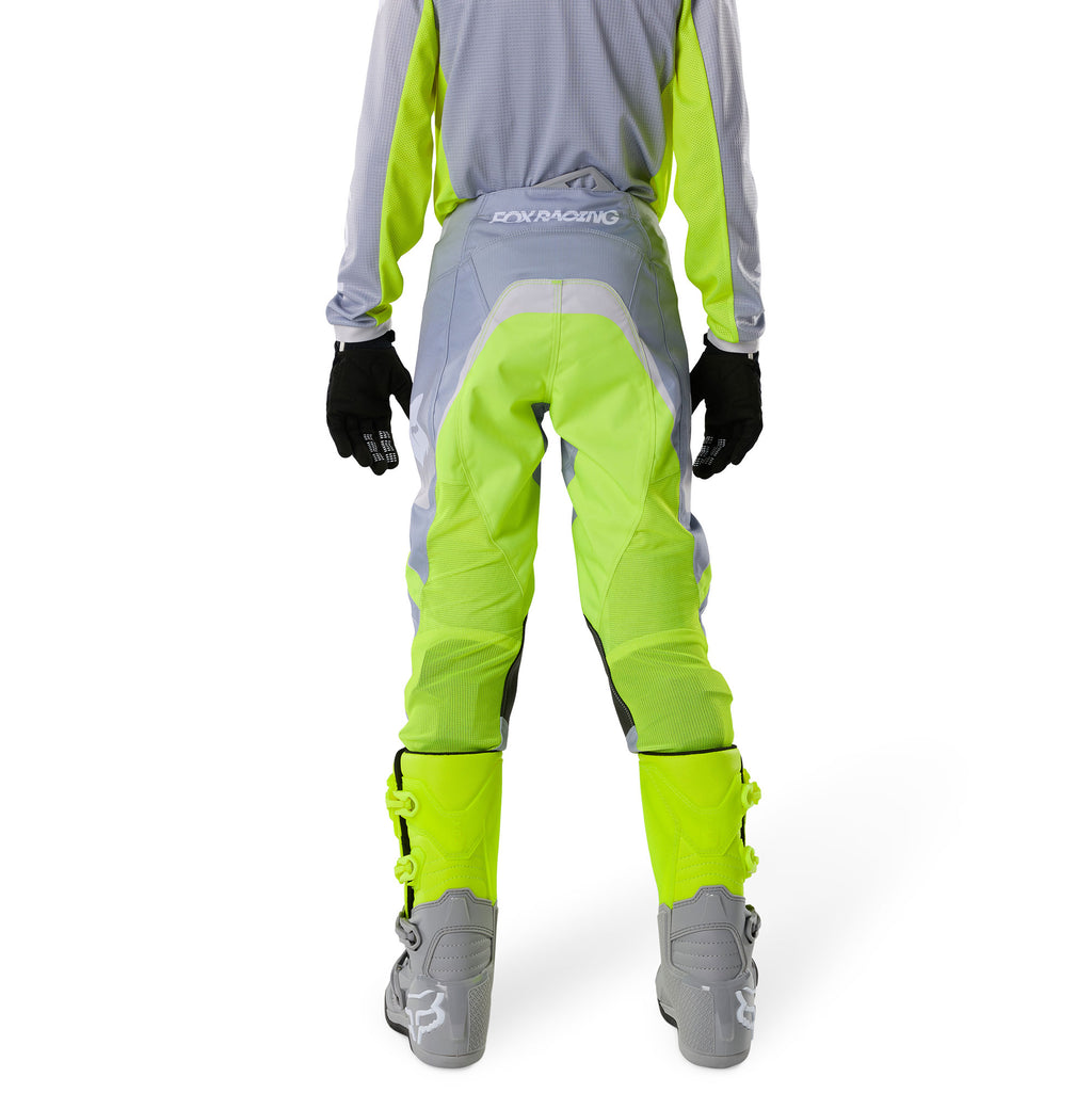 FOX Racing Youth 180 FRAME MX Gear Set (Grey/Yellow)
