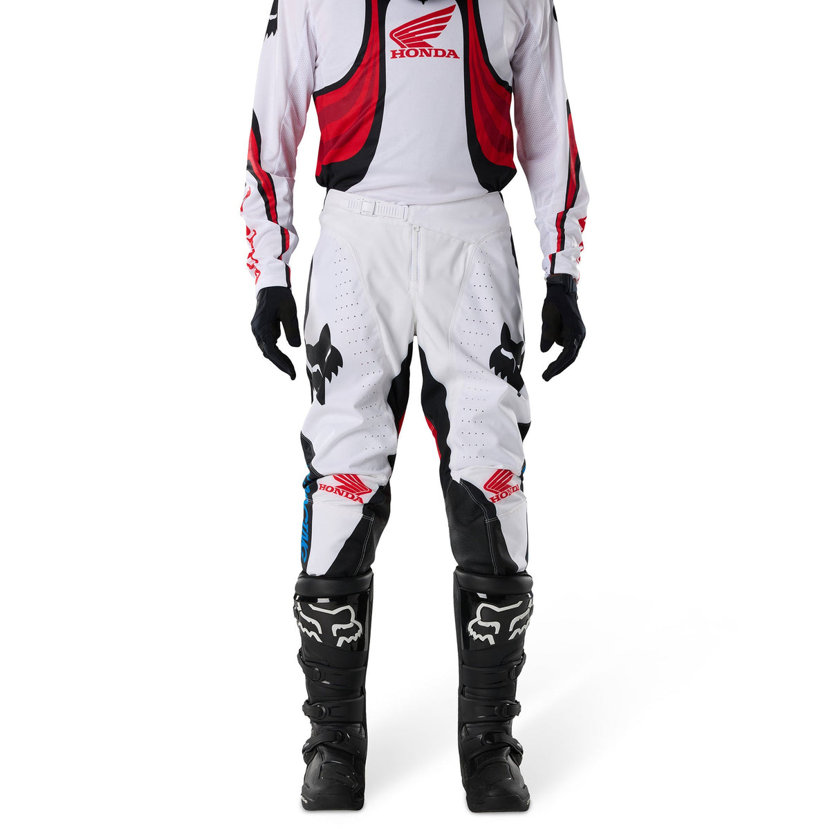 FOX Racing 180 HONDA MX Pant (White/Red/Black)