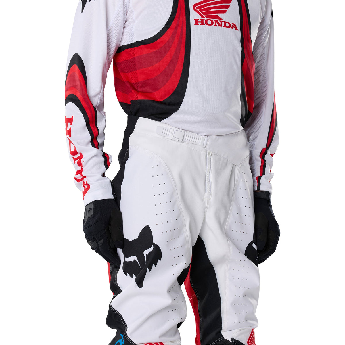 FOX Racing 180 HONDA MX Pant (White/Red/Black)
