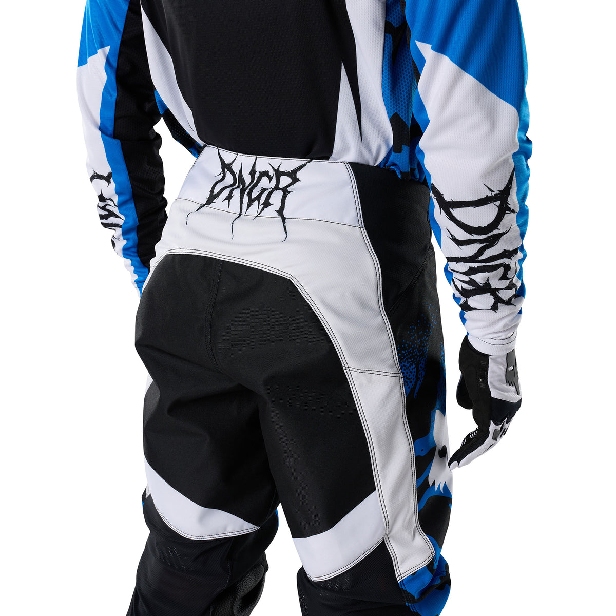 FOX Racing 180 HD38 Deegans Signature Collection MX Kit Deal (Black/Blue)