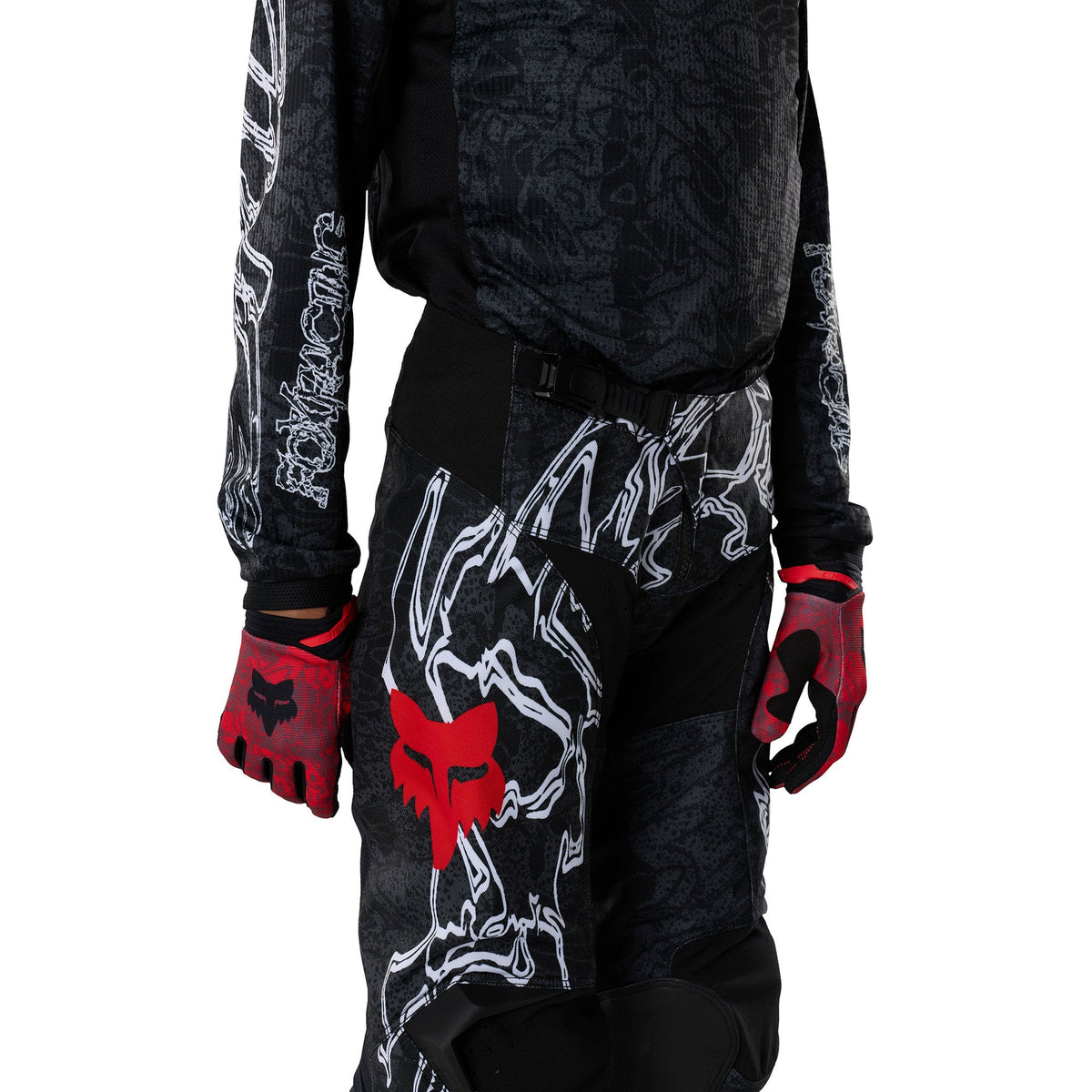 FOX Racing Youth 180 ABYSS MX Pant (Black/Grey)