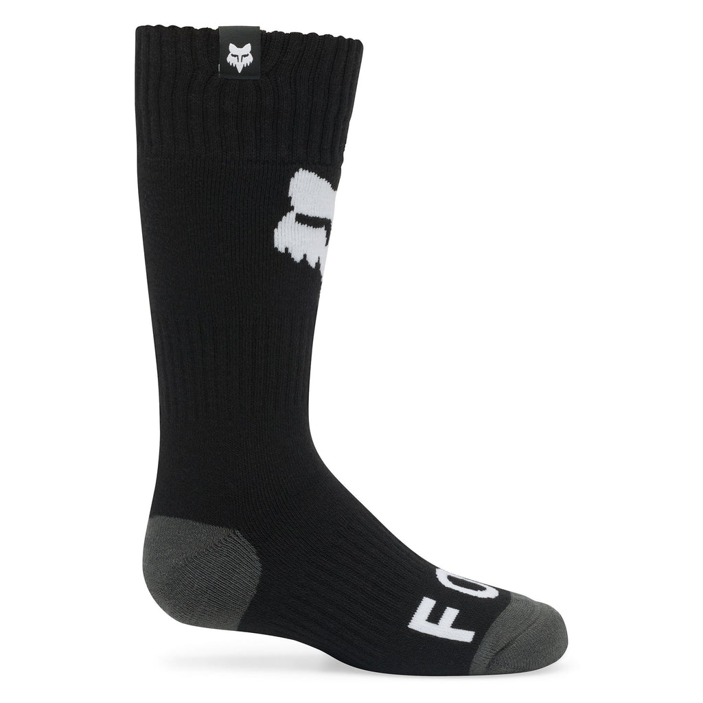 FOX Racing Youth 180 ELEVATED Core Socks (Black)