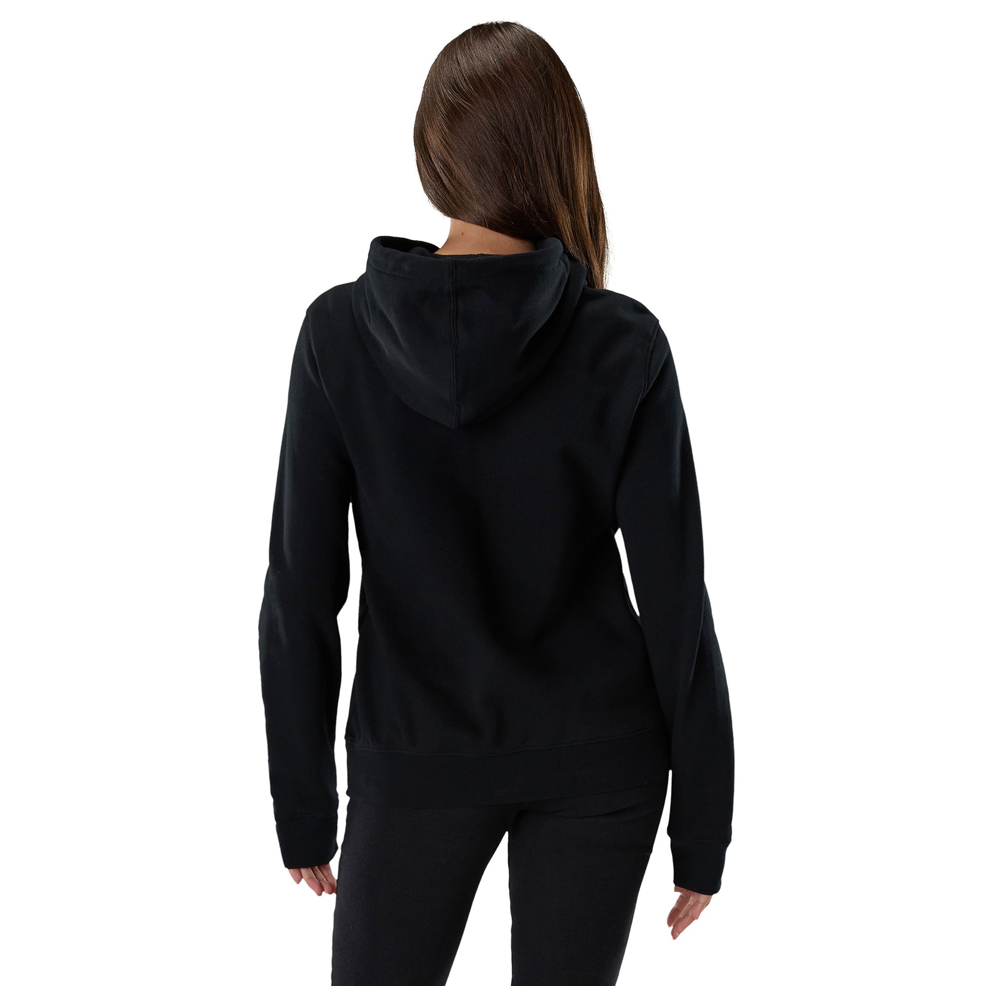 FOX Racing Women's Hoodie - FOX HEAD Fleece Pullover (Black)