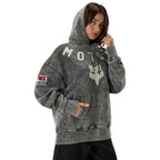 FOX Racing Mens Hoodie - MOTO-X Heavy Weight Fleece Pullover (Dark Shadow)