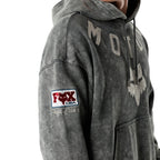 FOX Racing Mens Hoodie - MOTO-X Heavy Weight Fleece Pullover (Dark Shadow)