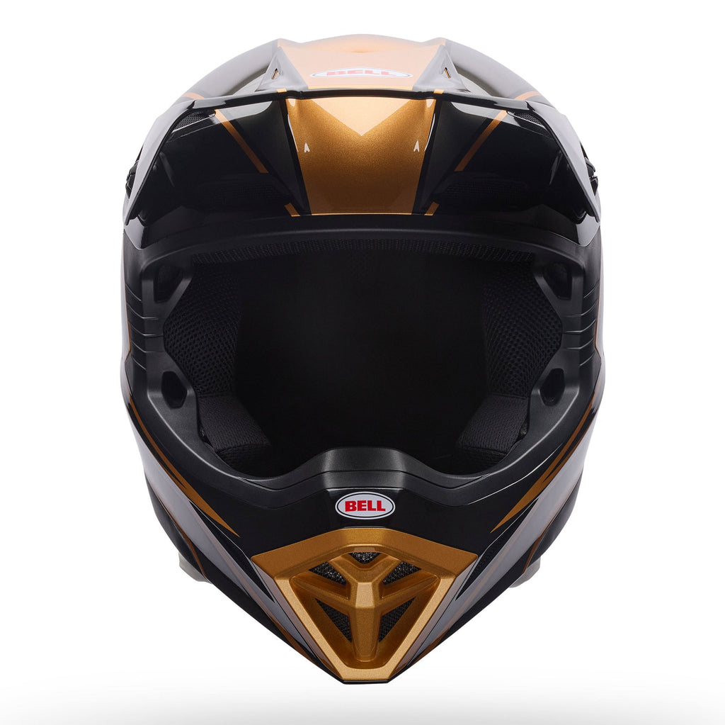 BELL MX-10 MIPS SPEEDWAY SE MX | Enduro Helmet (Ultra Black/Gold)
