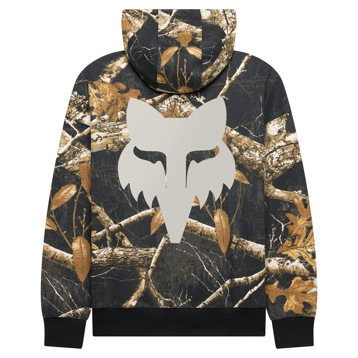 FOX Racing Mens Hoodie - REALTREE Fleece Pullover (Black/Multi)