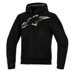 Alpinestars Chrome SUPERAIR Motorcycle Riding Hoodie (Black/Dark Grey/White)