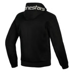Alpinestars Chrome SUPERAIR Motorcycle Riding Hoodie (Black/Dark Grey/White)
