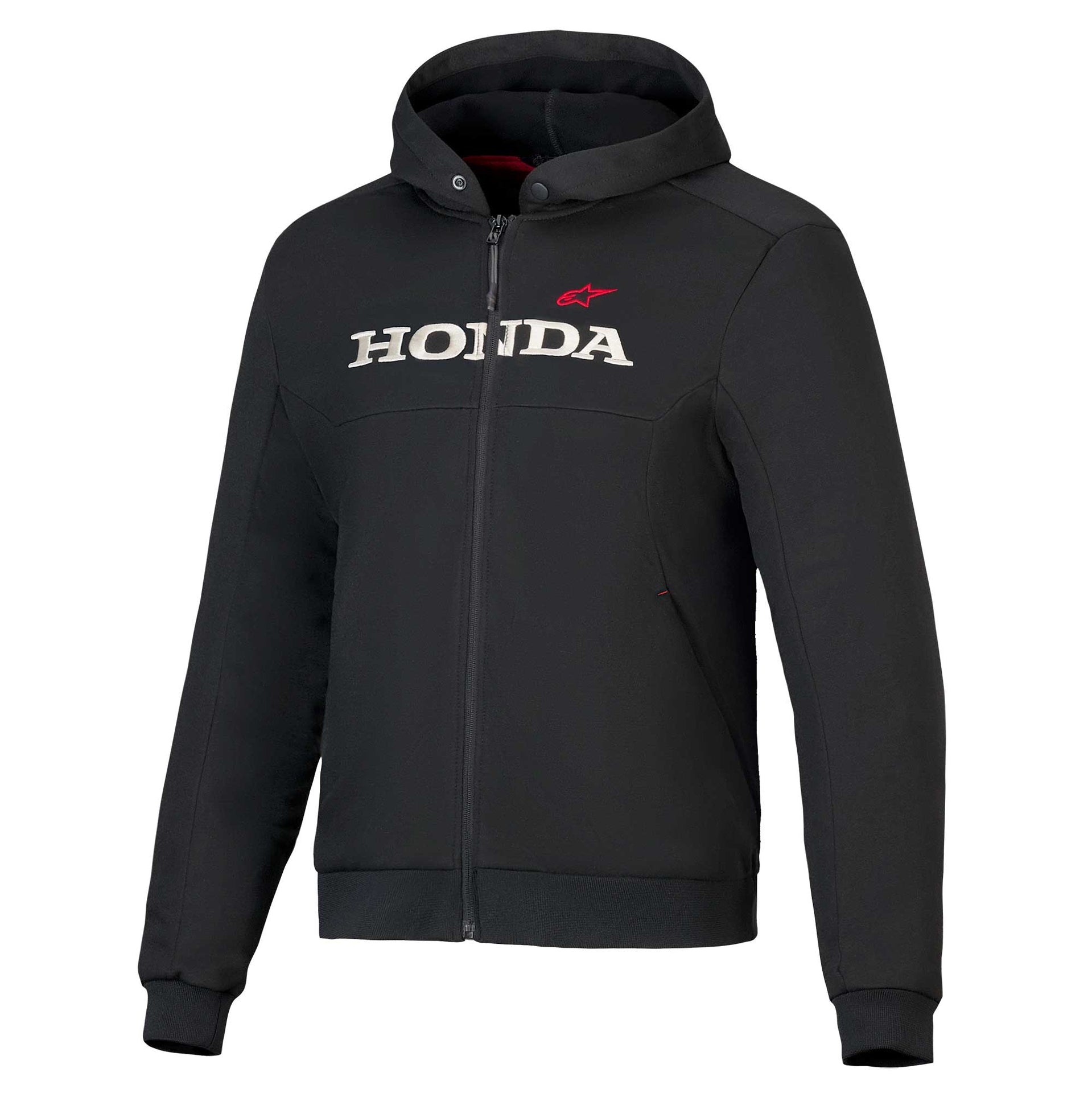 Alpinestars Honda Chrome V3 Motorcycle Riding Hoodie (Black)