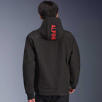Alpinestars Radium Tech Motorcycle Hoodie Urban Textile Jacket (Black/Bright Red)