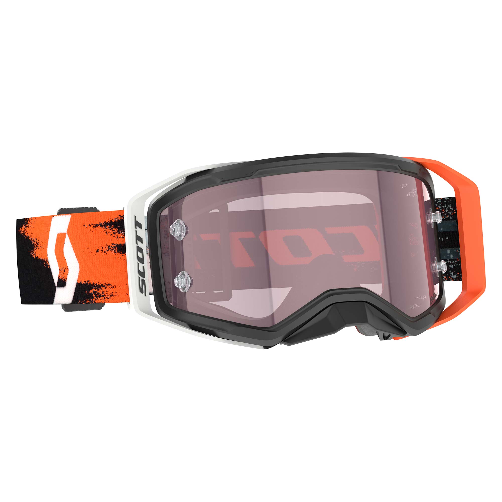 Scott PROSPECT 2.0 AMPLIFIER Goggles (Black/Neon Orange) AMP Rose Lens